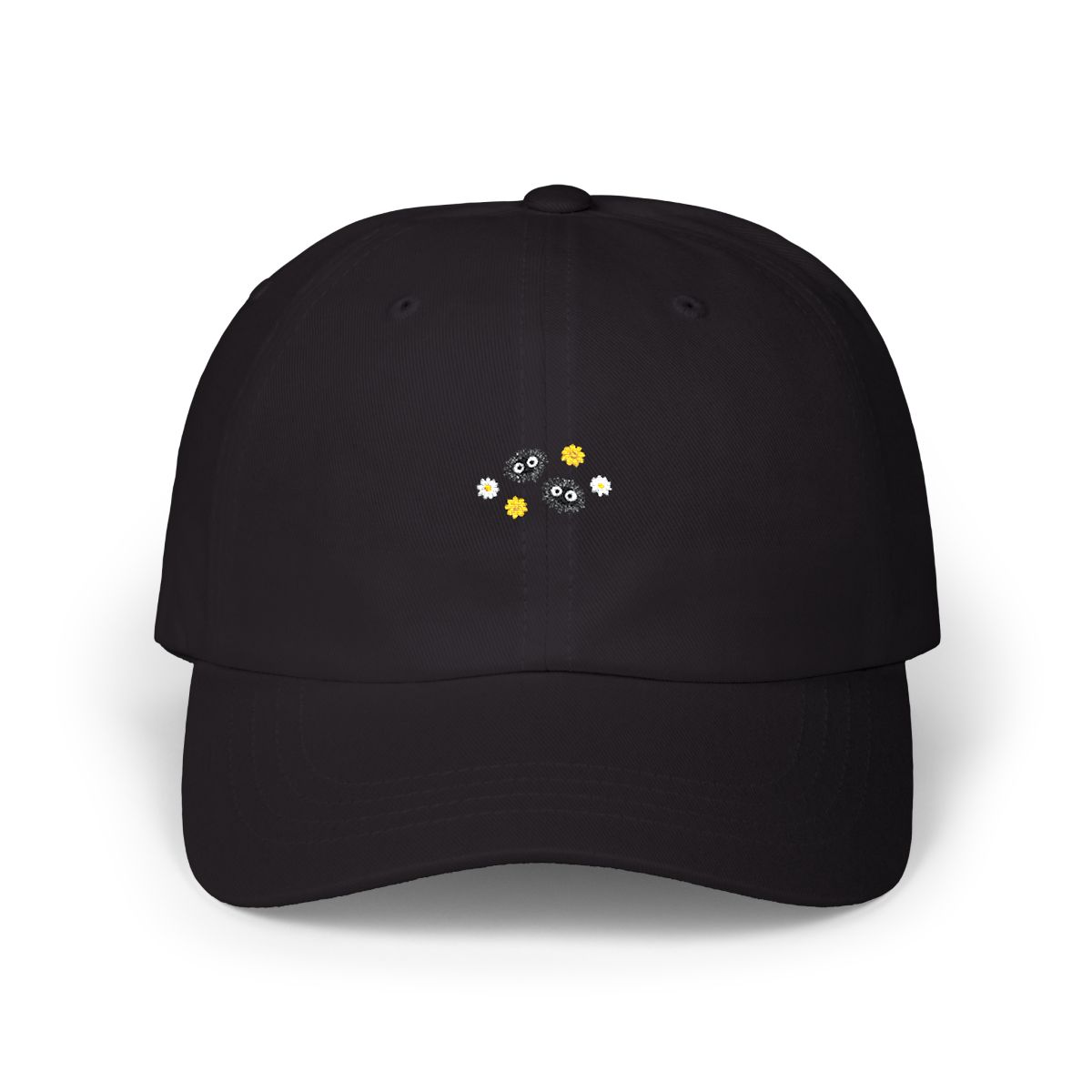 Studio Ghibli® My Neighbor Totoro Soot Sprite Daisies Dad Cap - Official Hats & Caps merchandise