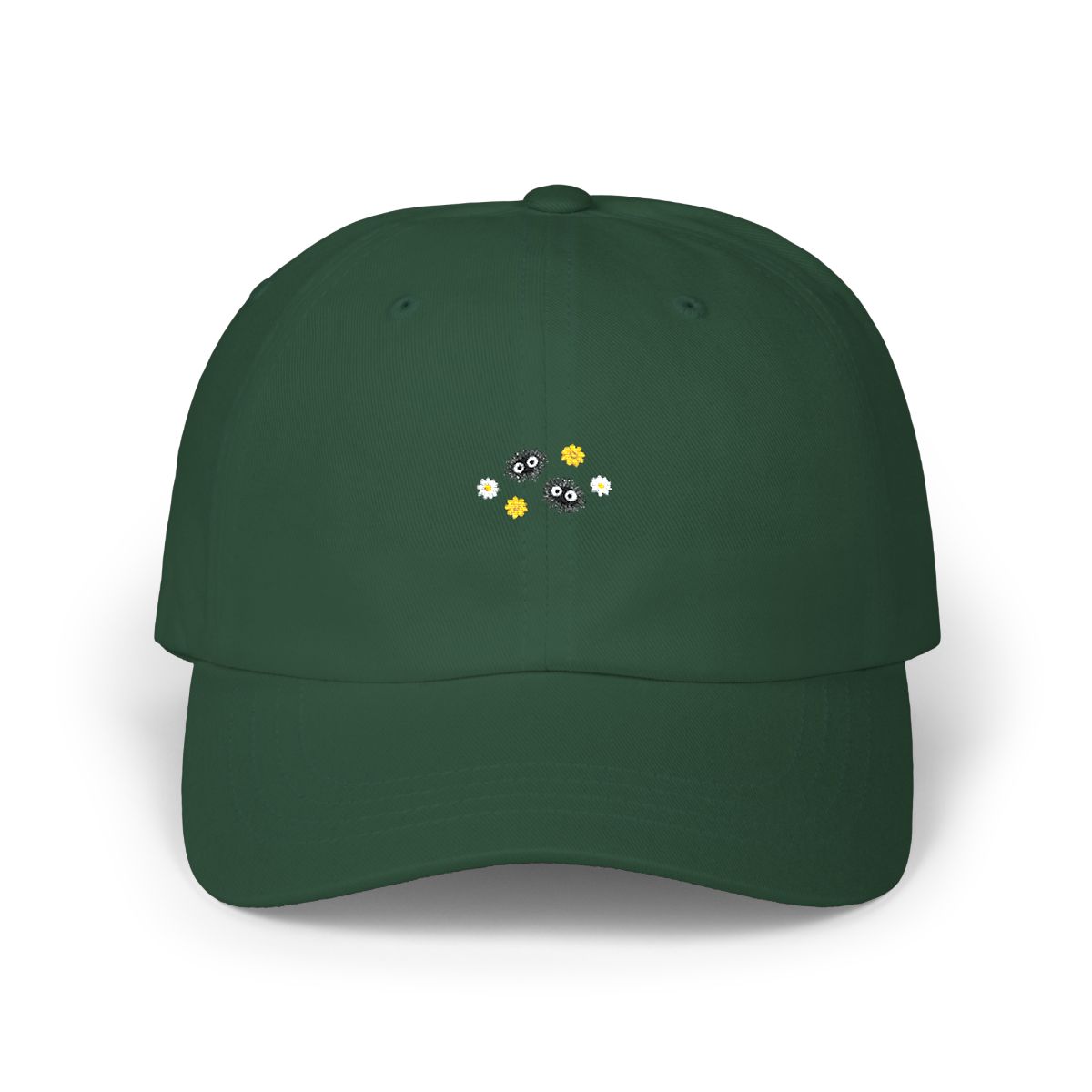 Studio Ghibli® My Neighbor Totoro Soot Sprite Daisies Dad Cap - alternate angle 3, merchandise