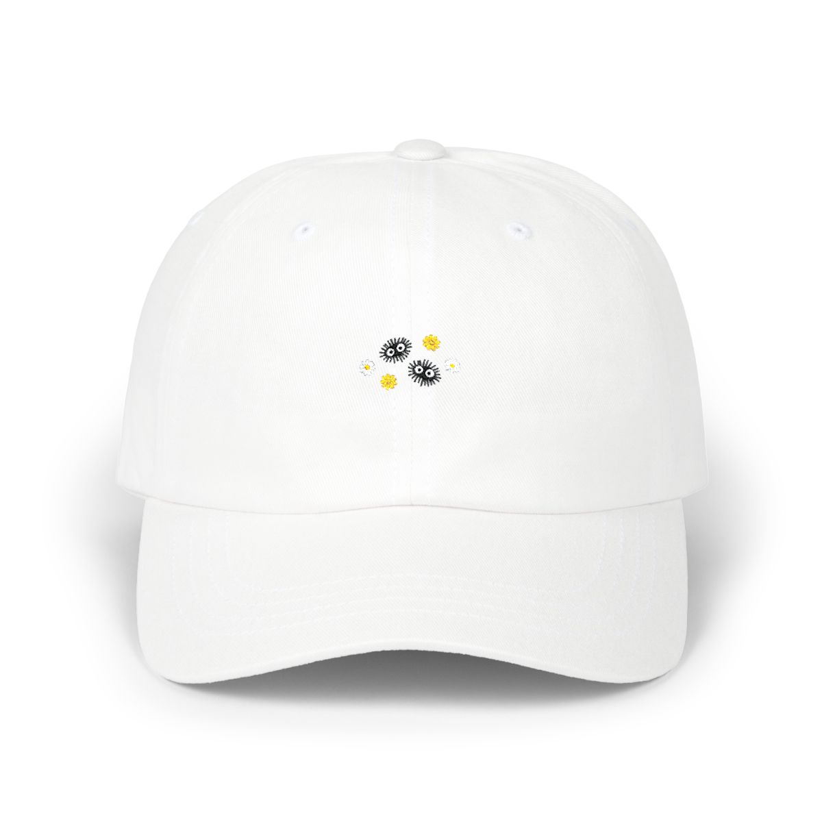 Studio Ghibli® My Neighbor Totoro Soot Sprite Daisies Dad Cap - alternate angle 5, merchandise