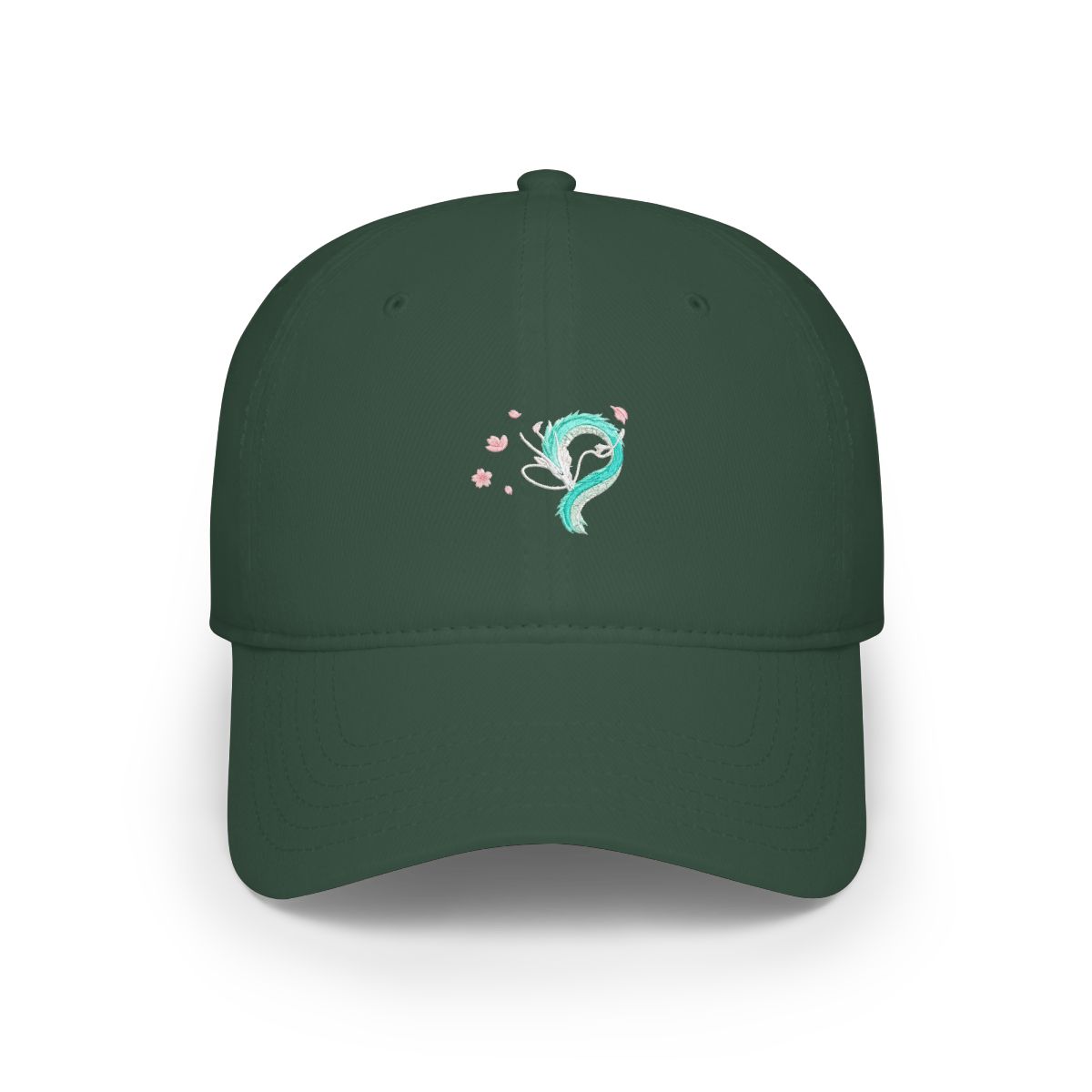 Studio Ghibli® Spirited Away Dragon Haku Cherry Blossom Ball Cap - alternate angle 2, merchandise