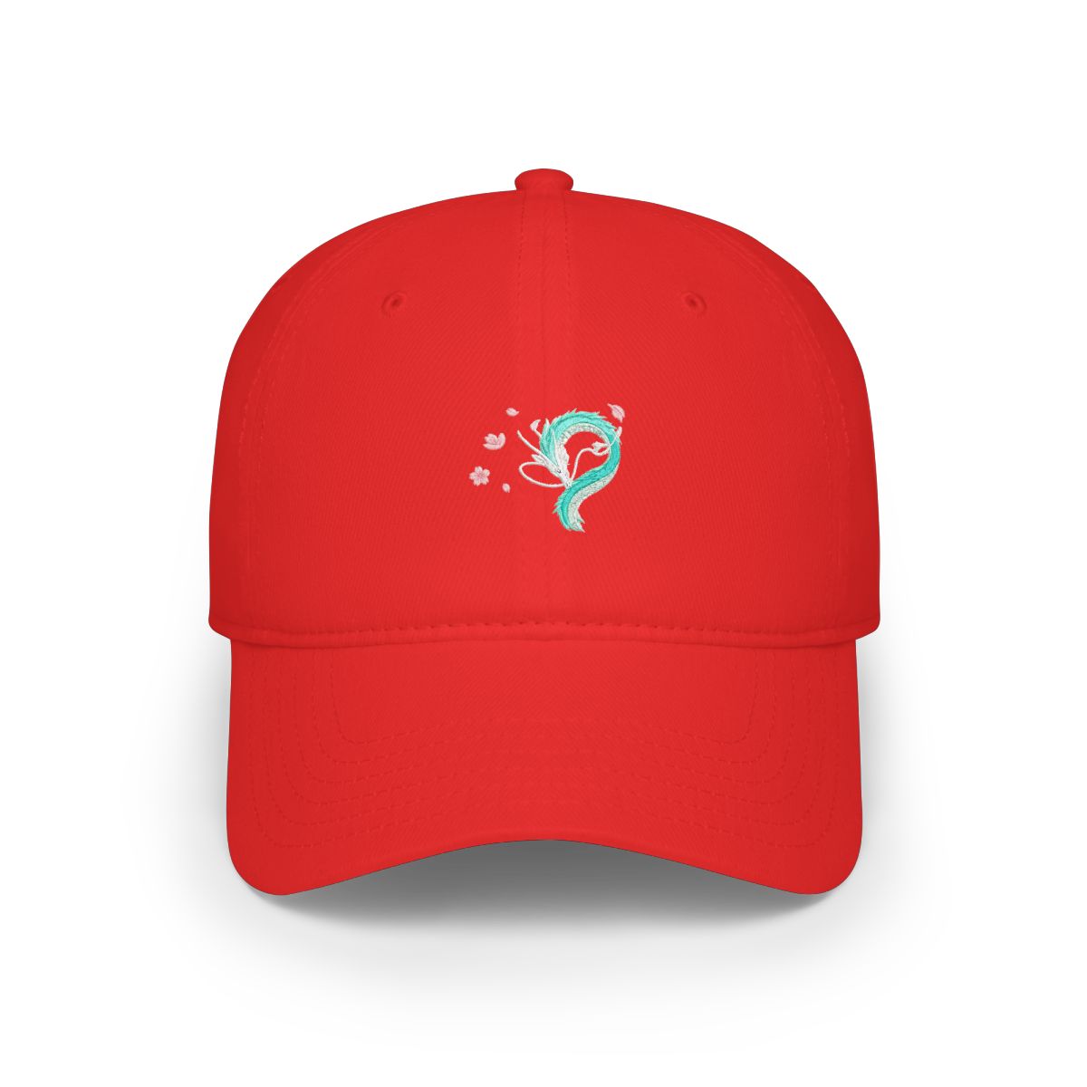 Studio Ghibli® Spirited Away Dragon Haku Cherry Blossom Ball Cap - alternate angle 3, merchandise