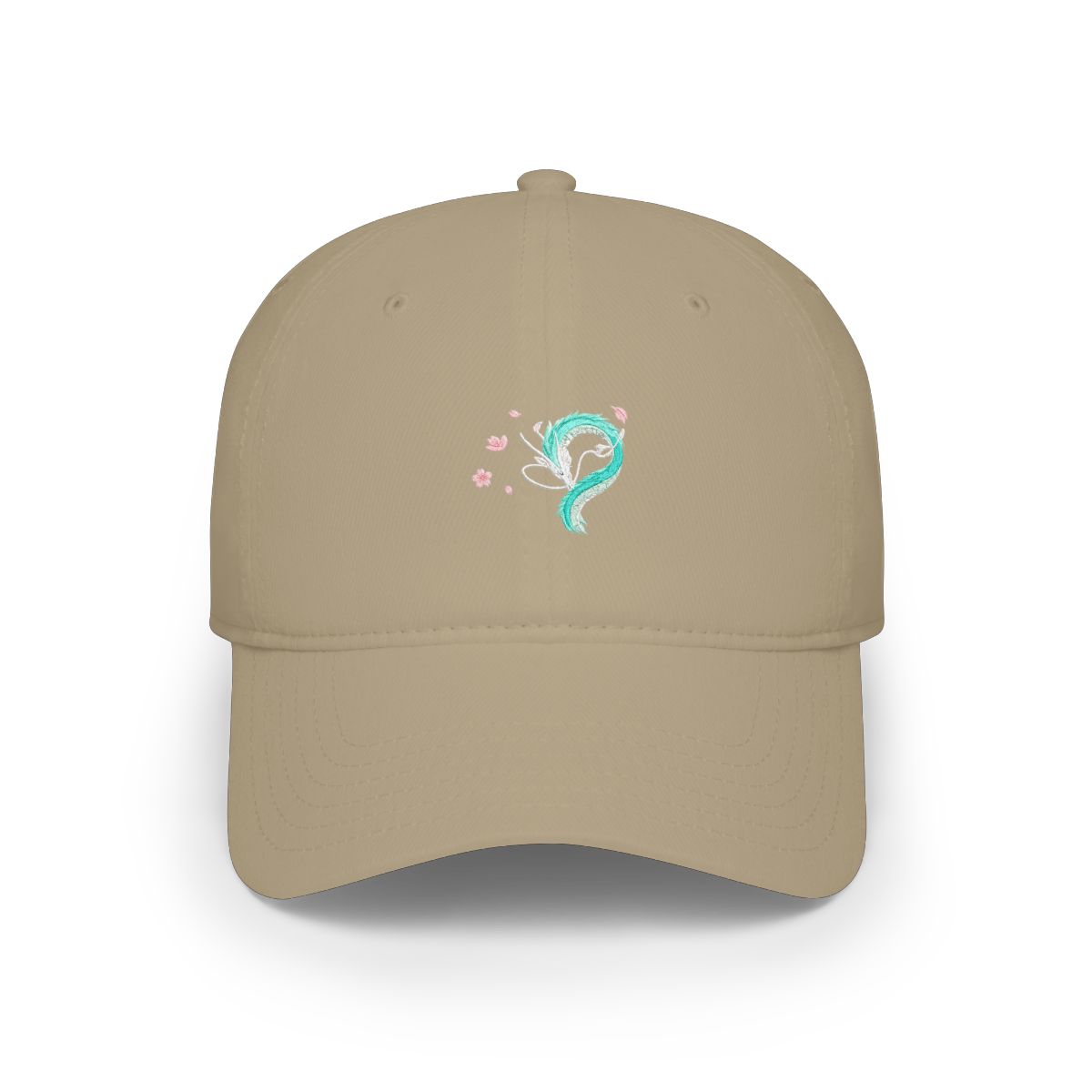 Studio Ghibli® Spirited Away Dragon Haku Cherry Blossom Ball Cap - alternate angle 5, merchandise