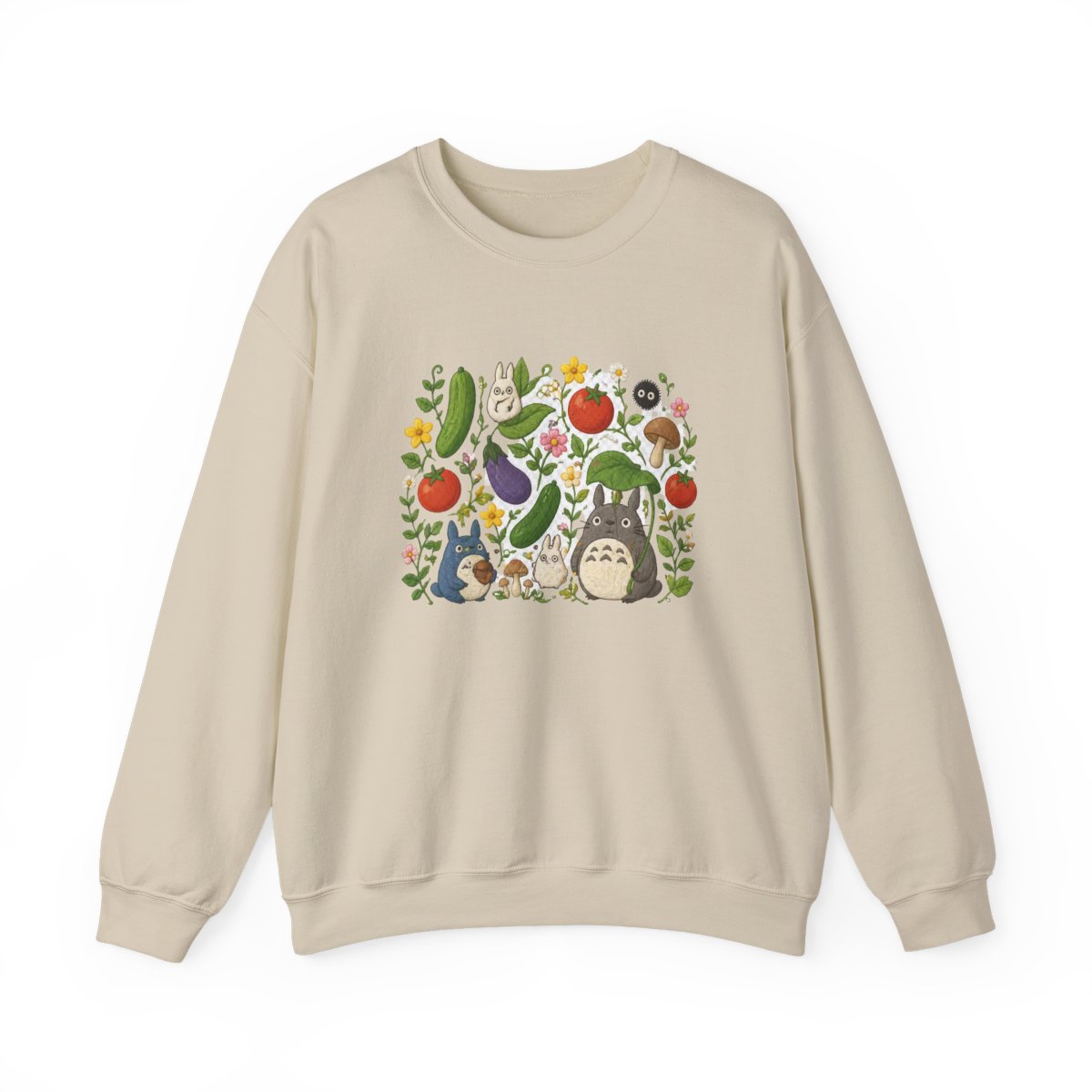 Studio Ghibli® My Neighbor Totoro Veggies Crewneck - alternate angle 4, merchandise