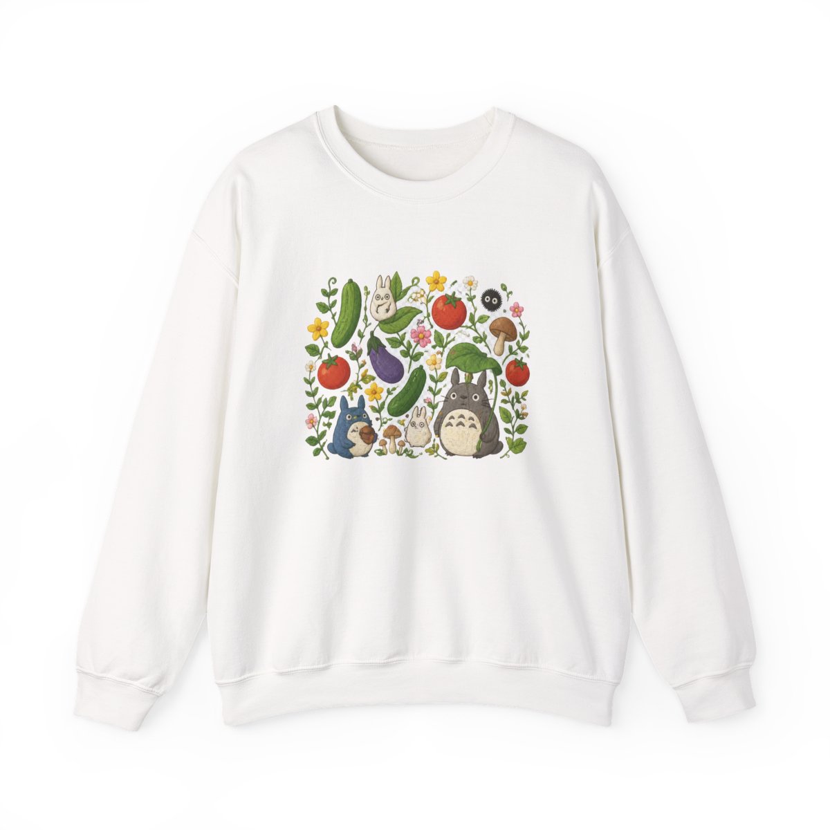 Studio Ghibli® My Neighbor Totoro Veggies Crewneck - Official Sweatshirts merchandise