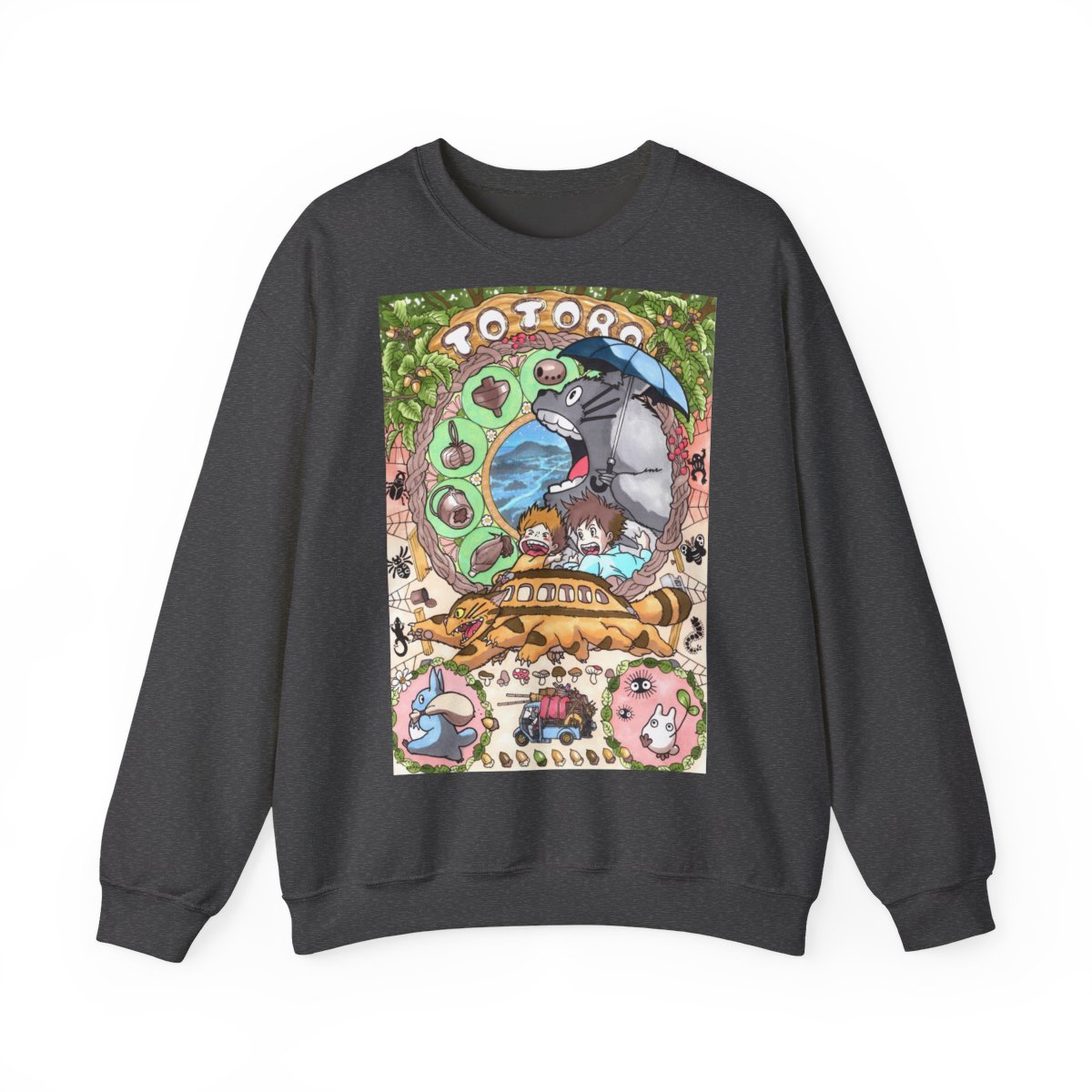 Studio Ghibli Spirited Away Crewneck Gold Edition - alternate angle 2, merchandise