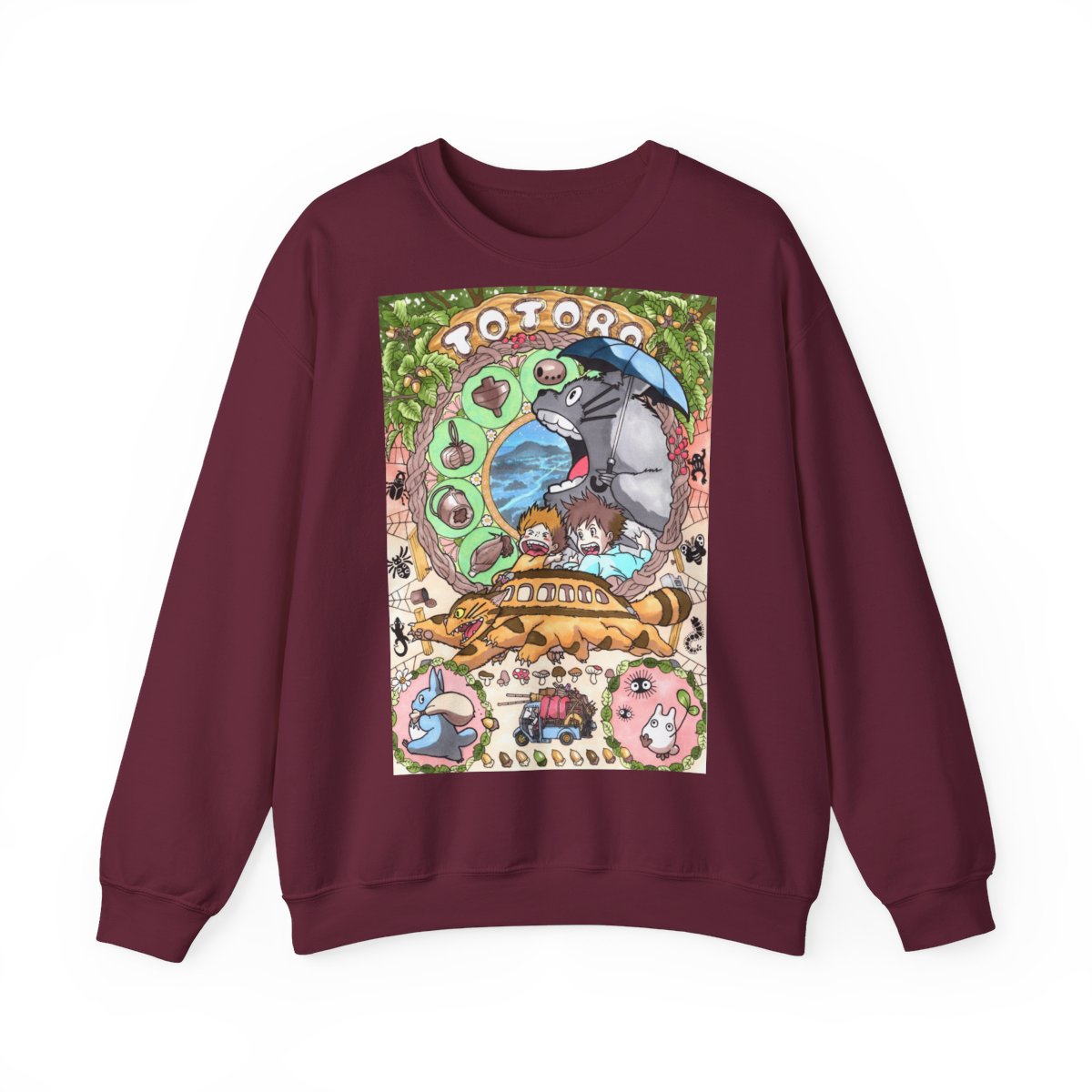 Studio Ghibli Spirited Away Crewneck Gold Edition - alternate angle 3, merchandise
