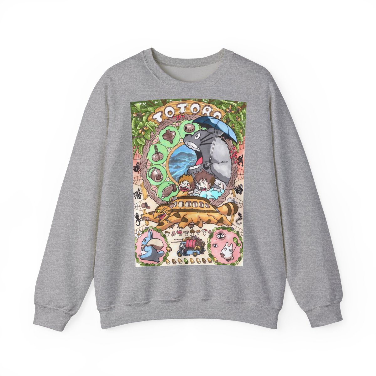 Studio Ghibli Spirited Away Crewneck Gold Edition - alternate angle 5, merchandise
