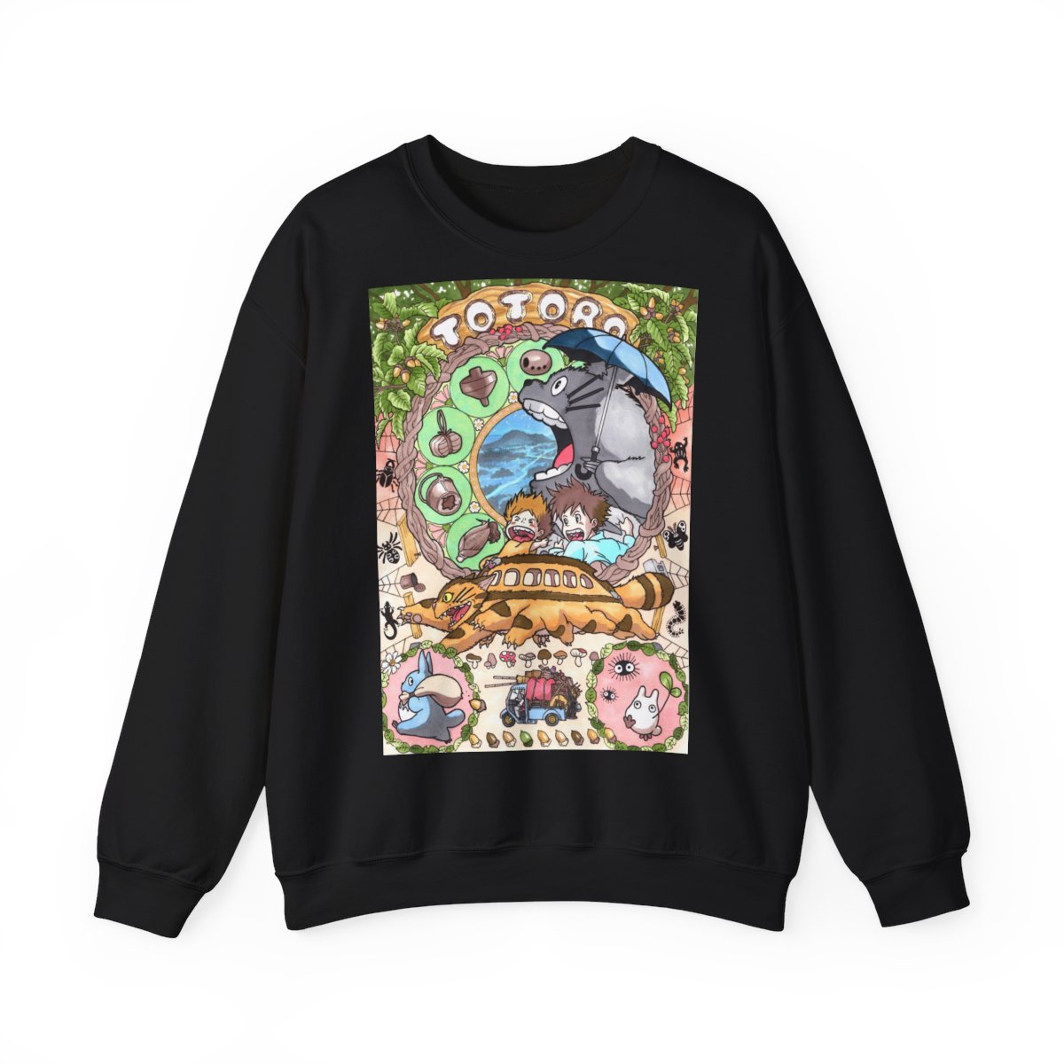 Studio Ghibli Spirited Away Crewneck Gold Edition - alternate angle 3, merchandise