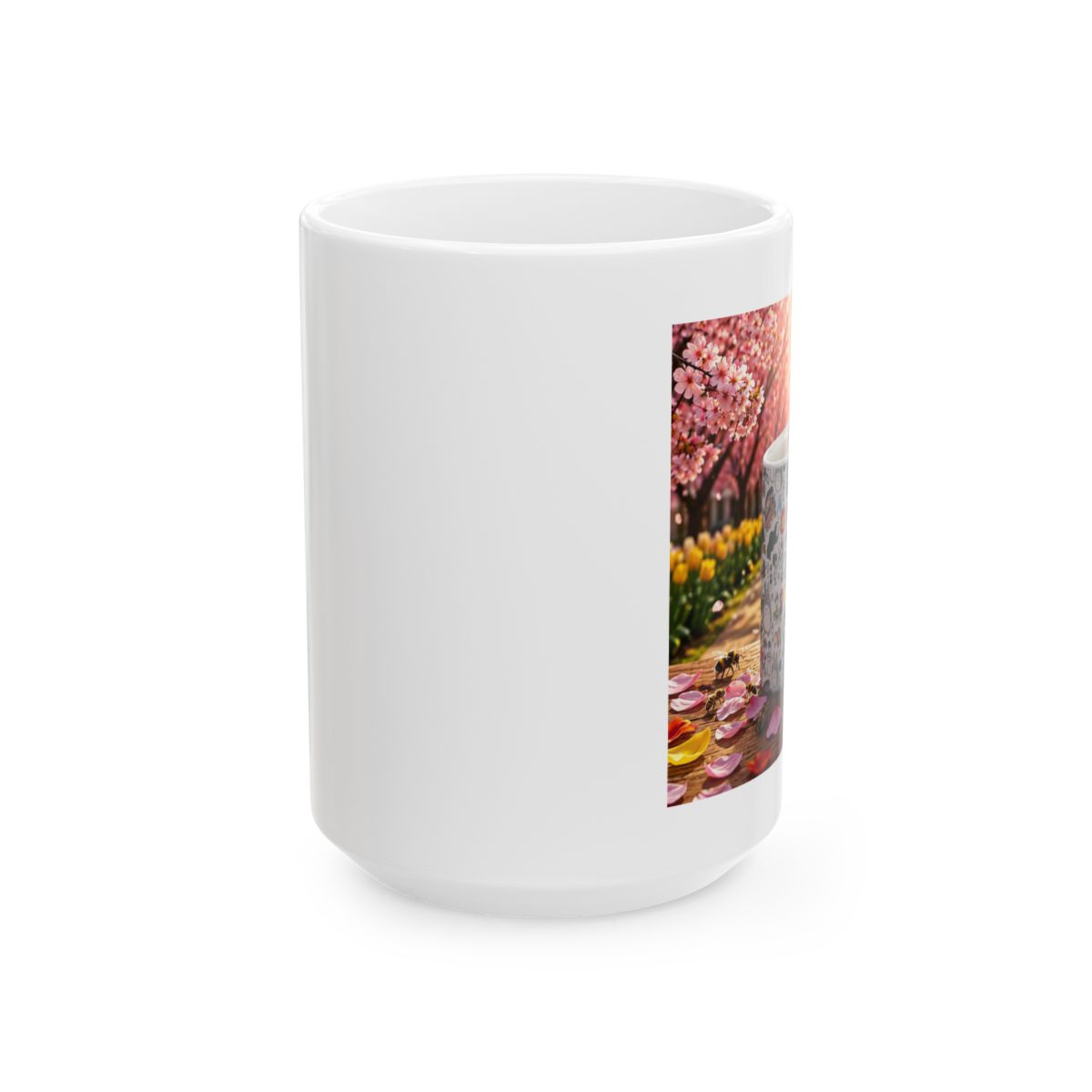 Studio Ghibli Inspired Mug: Anime Coffee Cup, Kawaii Tea Mug - alternate angle 2, merchandise