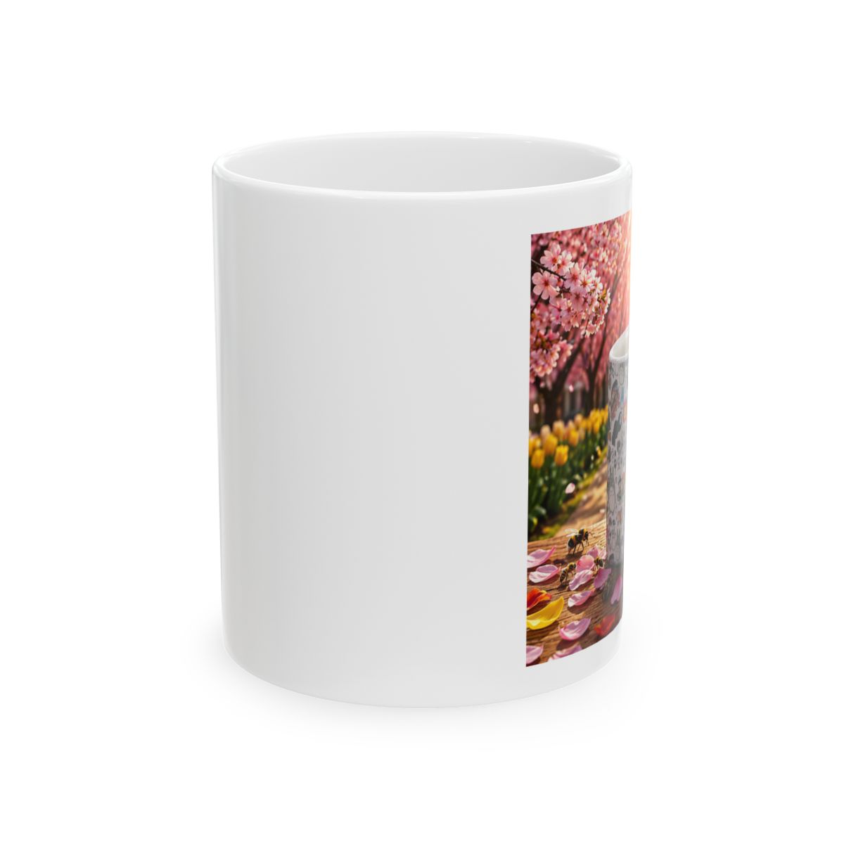 Studio Ghibli Inspired Mug: Anime Coffee Cup, Kawaii Tea Mug - alternate angle 1, merchandise