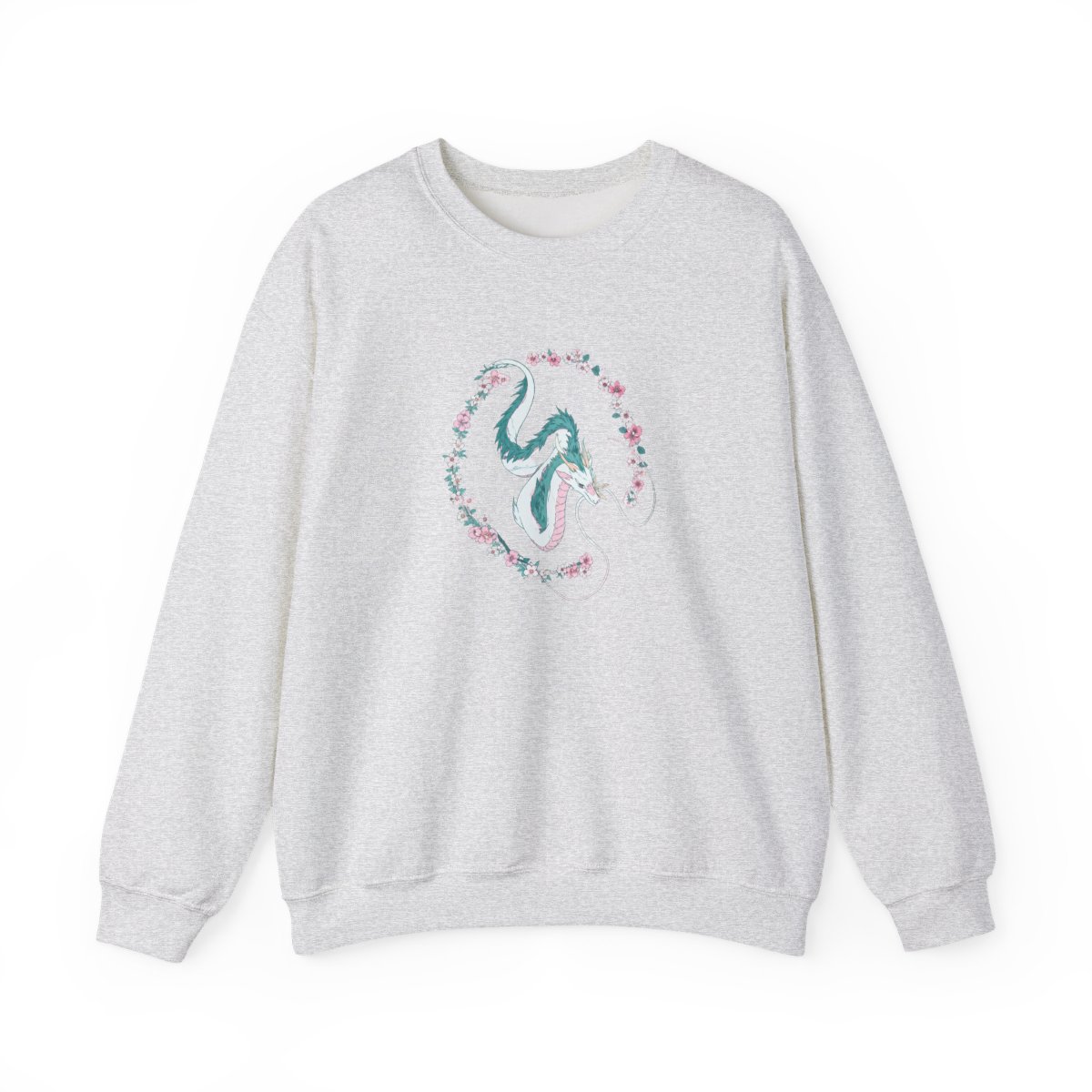 Studio Ghibli® Spirited Away Dragon Haku Tie-Dye Crewneck - alternate angle 3, merchandise