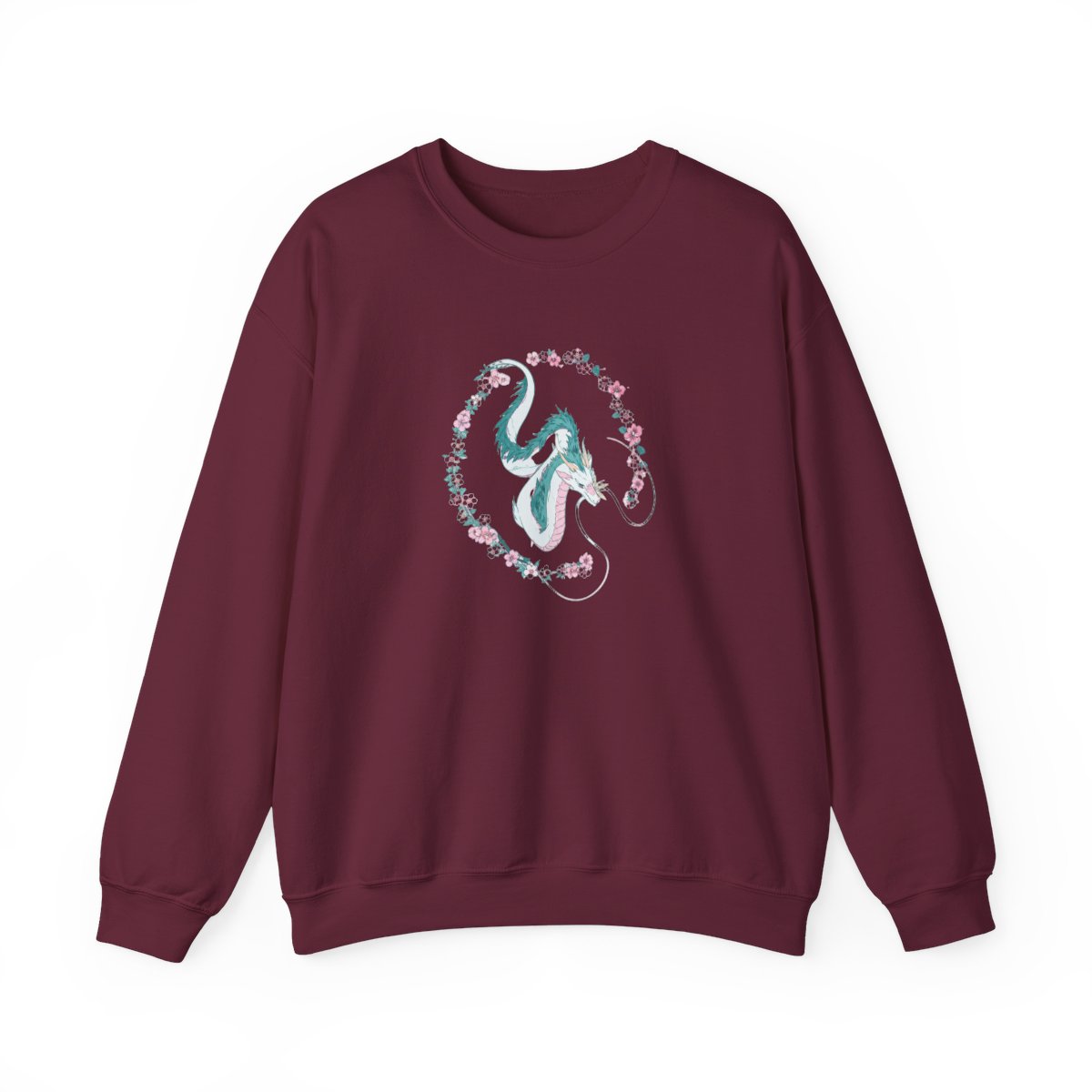 Studio Ghibli® Spirited Away Dragon Haku Tie-Dye Crewneck - alternate angle 4, merchandise