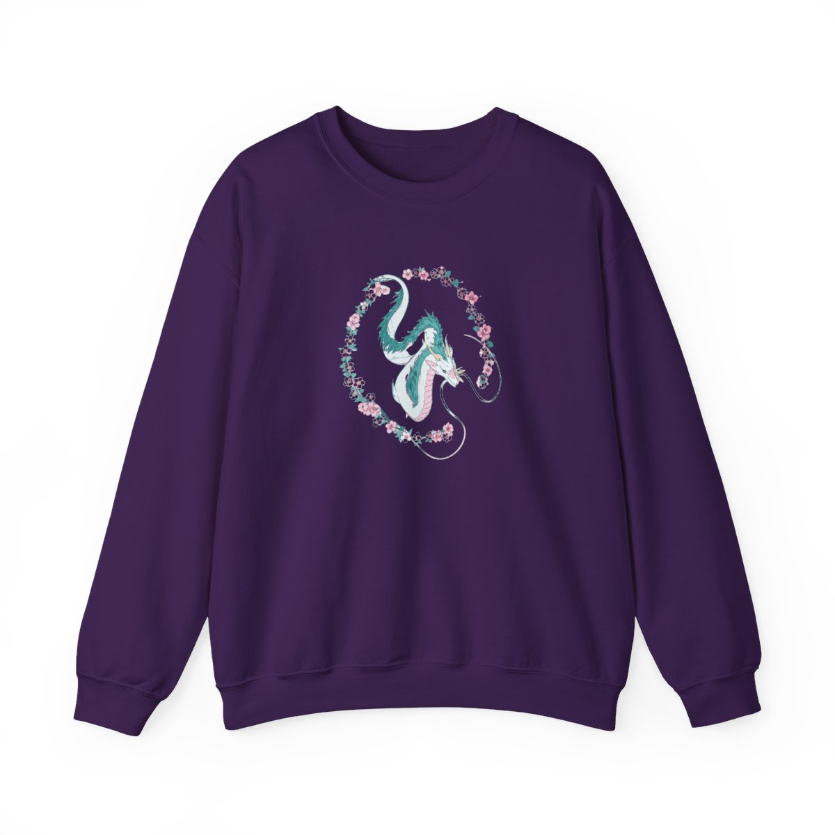 Studio Ghibli® Spirited Away Dragon Haku Tie-Dye Crewneck - alternate angle 2, merchandise