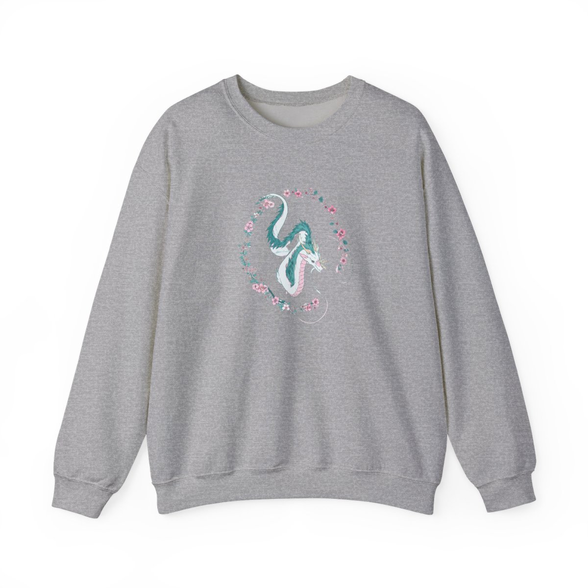 Studio Ghibli® Spirited Away Dragon Haku Tie-Dye Crewneck - Official Sweatshirts merchandise