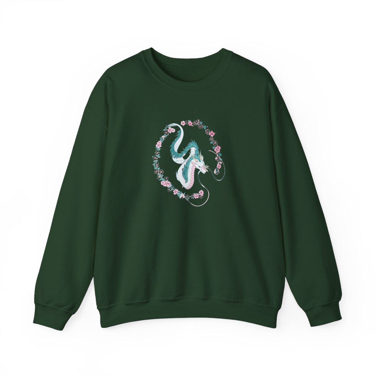Studio Ghibli® Spirited Away Dragon Haku Tie-Dye Crewneck - alternate angle 5, merchandise