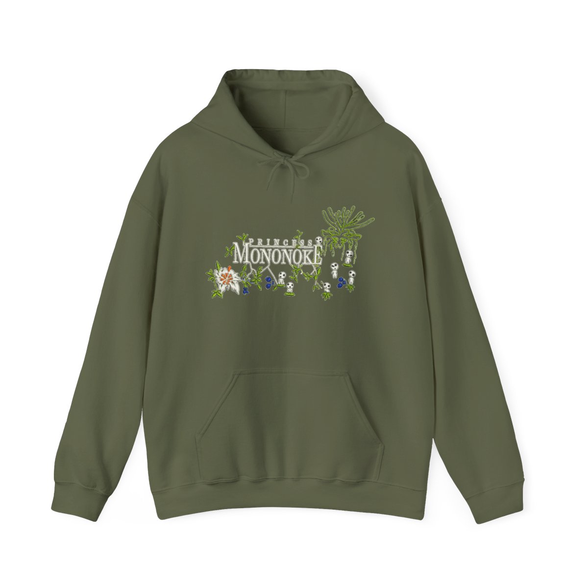 Princess Mononoke Hoodie And Hoodie, Mononoke Hime Jumper, Fantasy Anime, Ghibli Aesthetic Graphic Shirt - alternate angle 2, merchandise