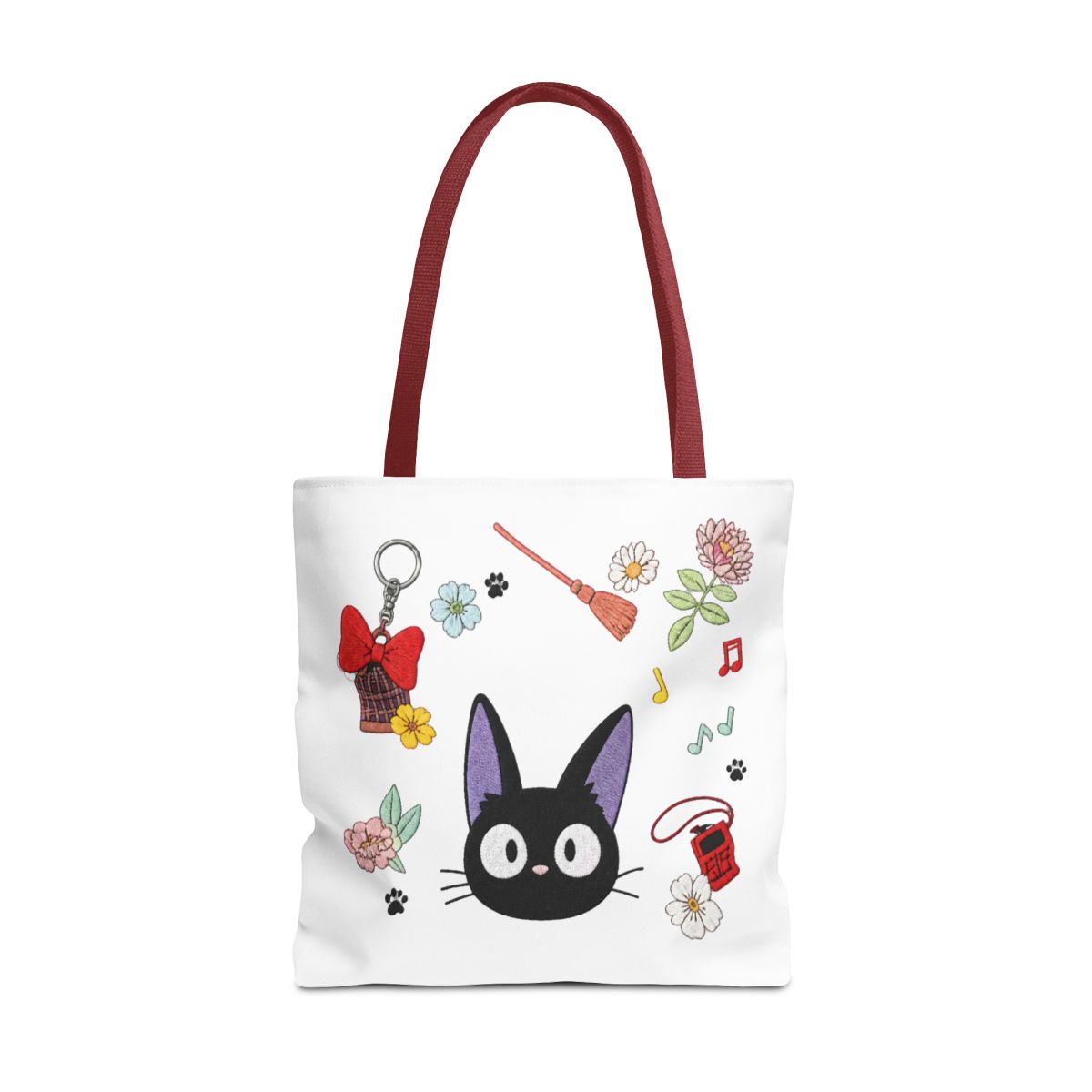 Studio Ghibli® Kiki's Delivery Service Jiji & Icons Denim Bags - alternate angle 5, merchandise
