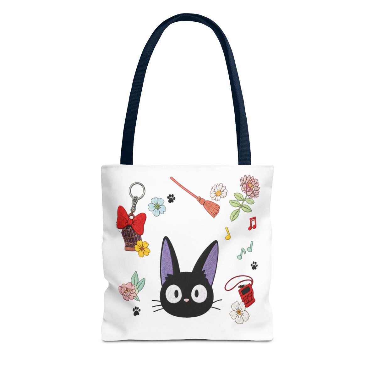 Studio Ghibli® Kiki's Delivery Service Jiji & Icons Denim Bags - alternate angle 4, merchandise