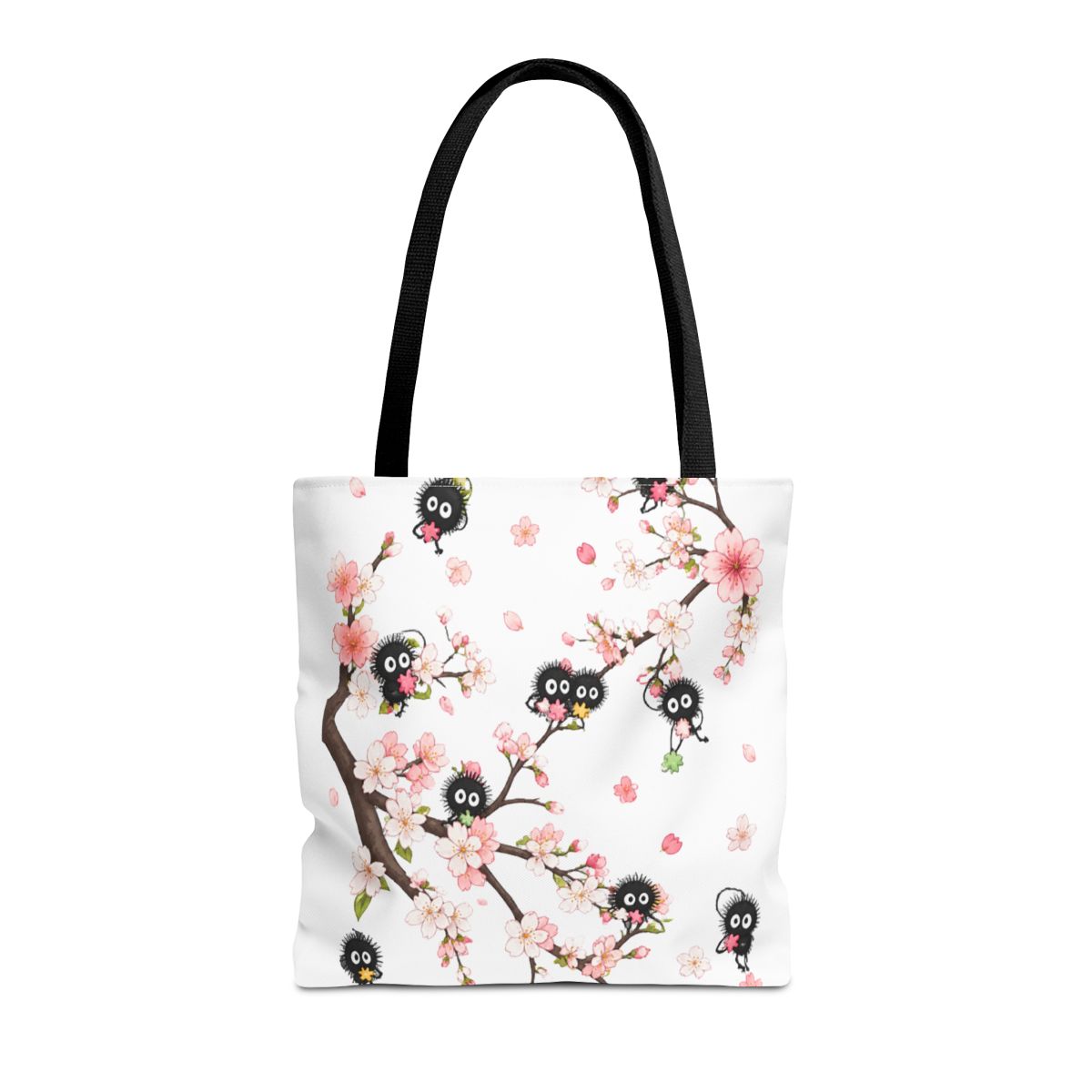 Studio Ghibli® Spirited Away Soot Sprite Cherry Blossom Messenger Bag - alternate angle 5, merchandise
