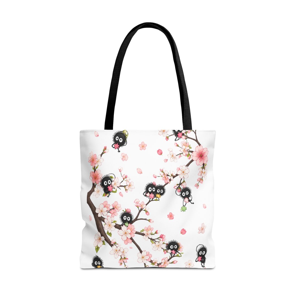 Studio Ghibli® Spirited Away Soot Sprite Cherry Blossom Messenger Bag - alternate angle 4, merchandise