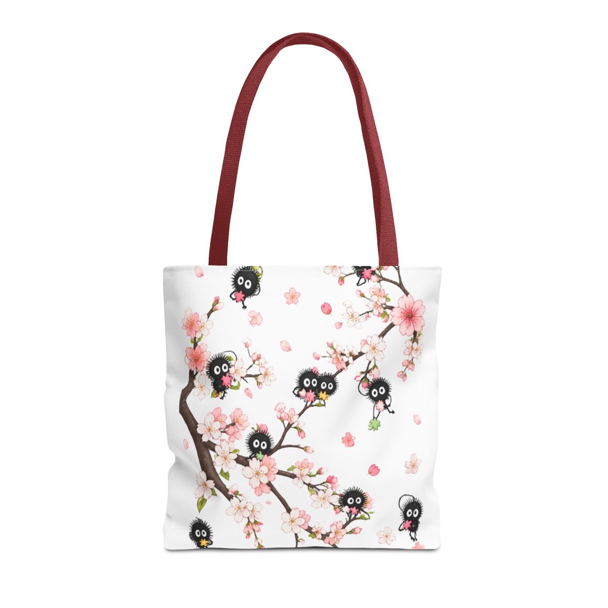 Studio Ghibli® Spirited Away Soot Sprite Cherry Blossom Messenger Bag - alternate angle 3, merchandise