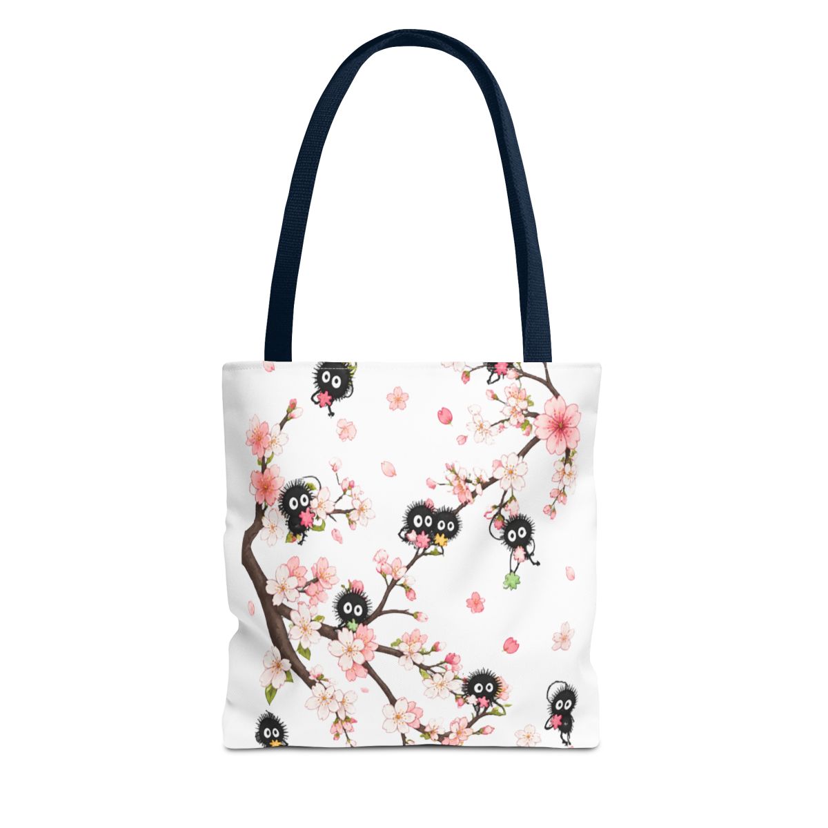 Studio Ghibli® Spirited Away Soot Sprite Cherry Blossom Messenger Bag - alternate angle 2, merchandise