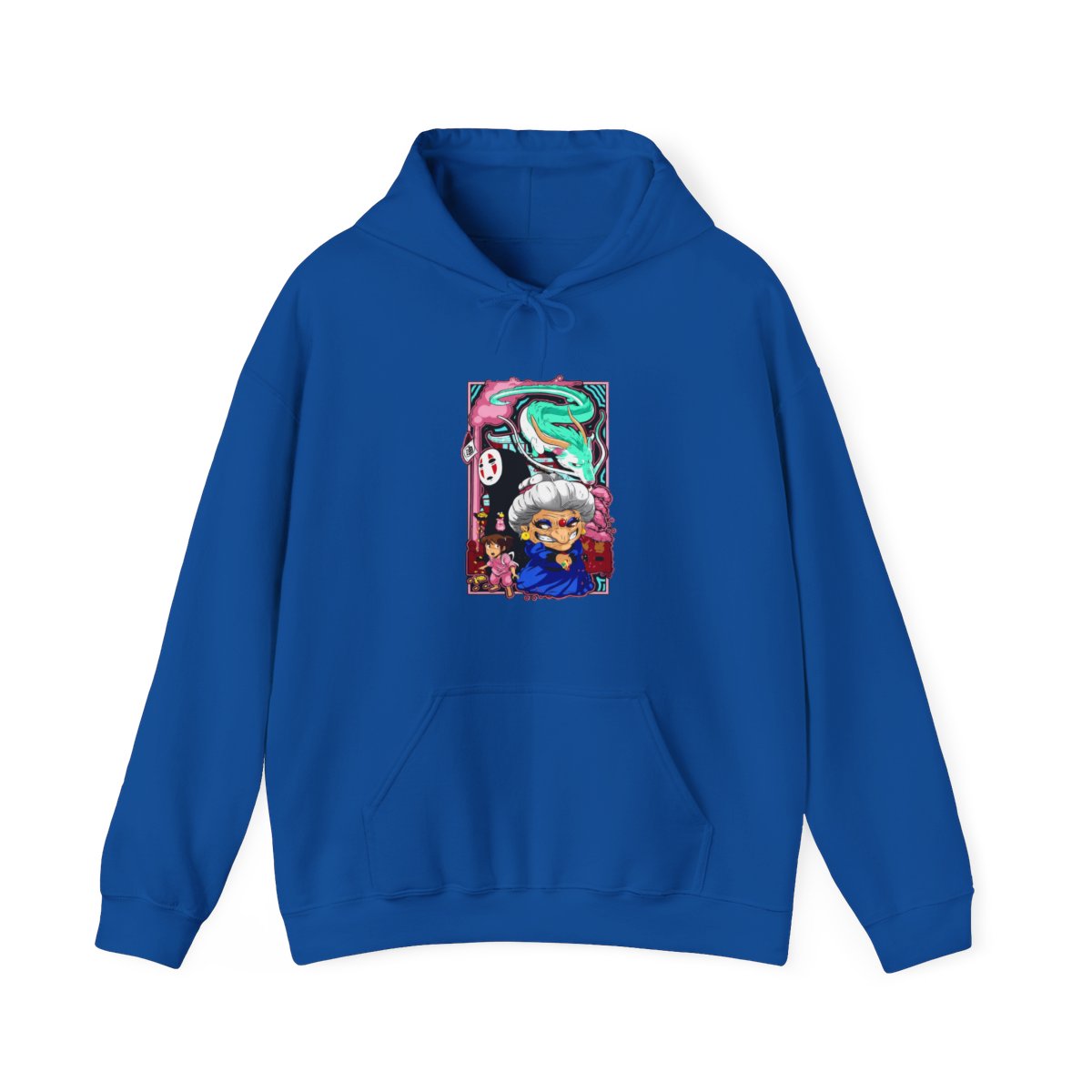 Spirited Away Hoodie Yubaba Boh Soot Sprite Anime | Studio Ghibli - alternate angle 2, merchandise