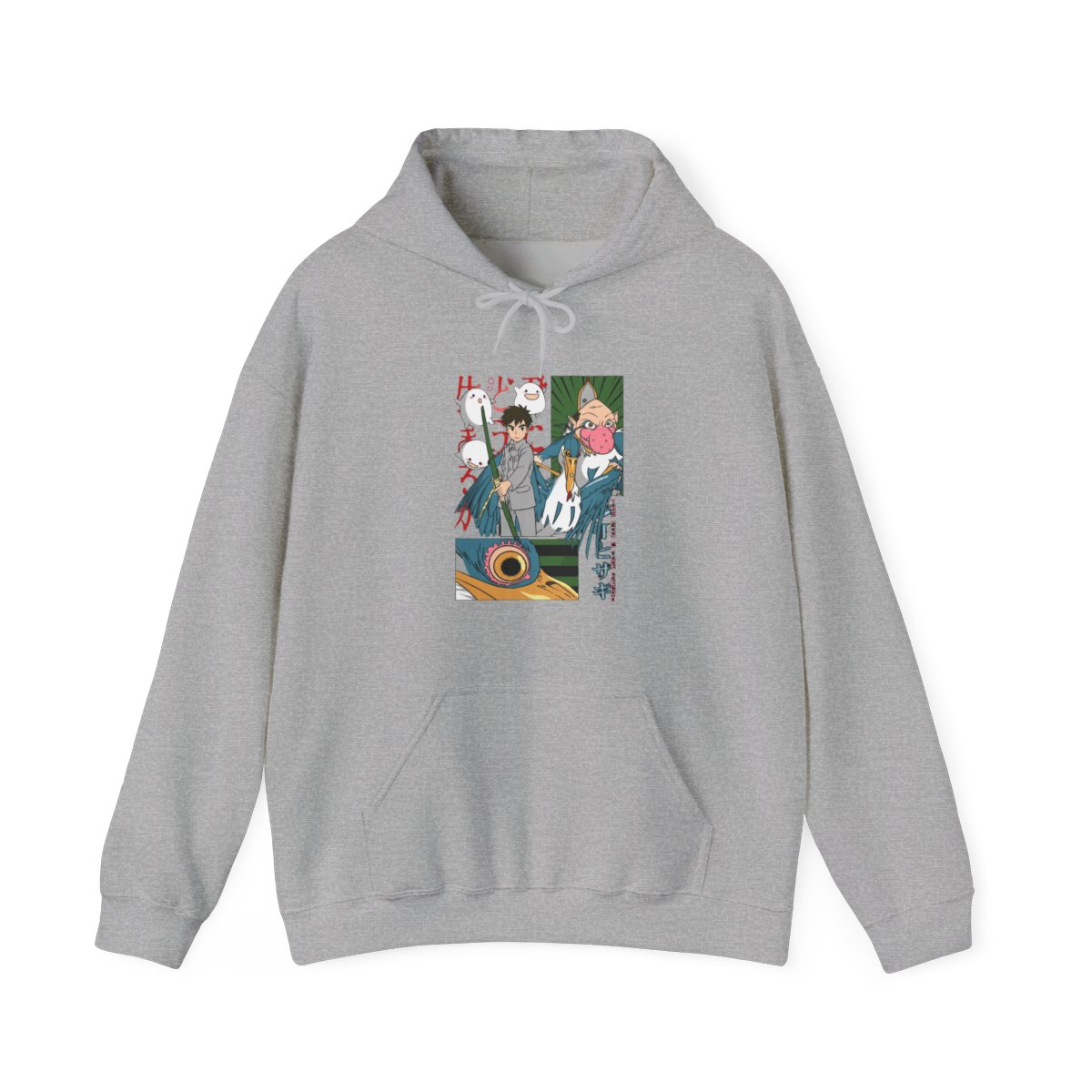 The Boy And The Heron Hoodie Studio Ghibli Movie - alternate angle 4, merchandise