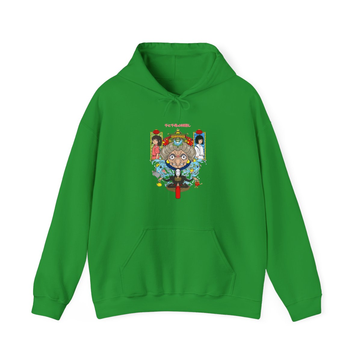 Spirited Away Hoodie Yubaba Studio Ghibli Retro Scene - alternate angle 4, merchandise