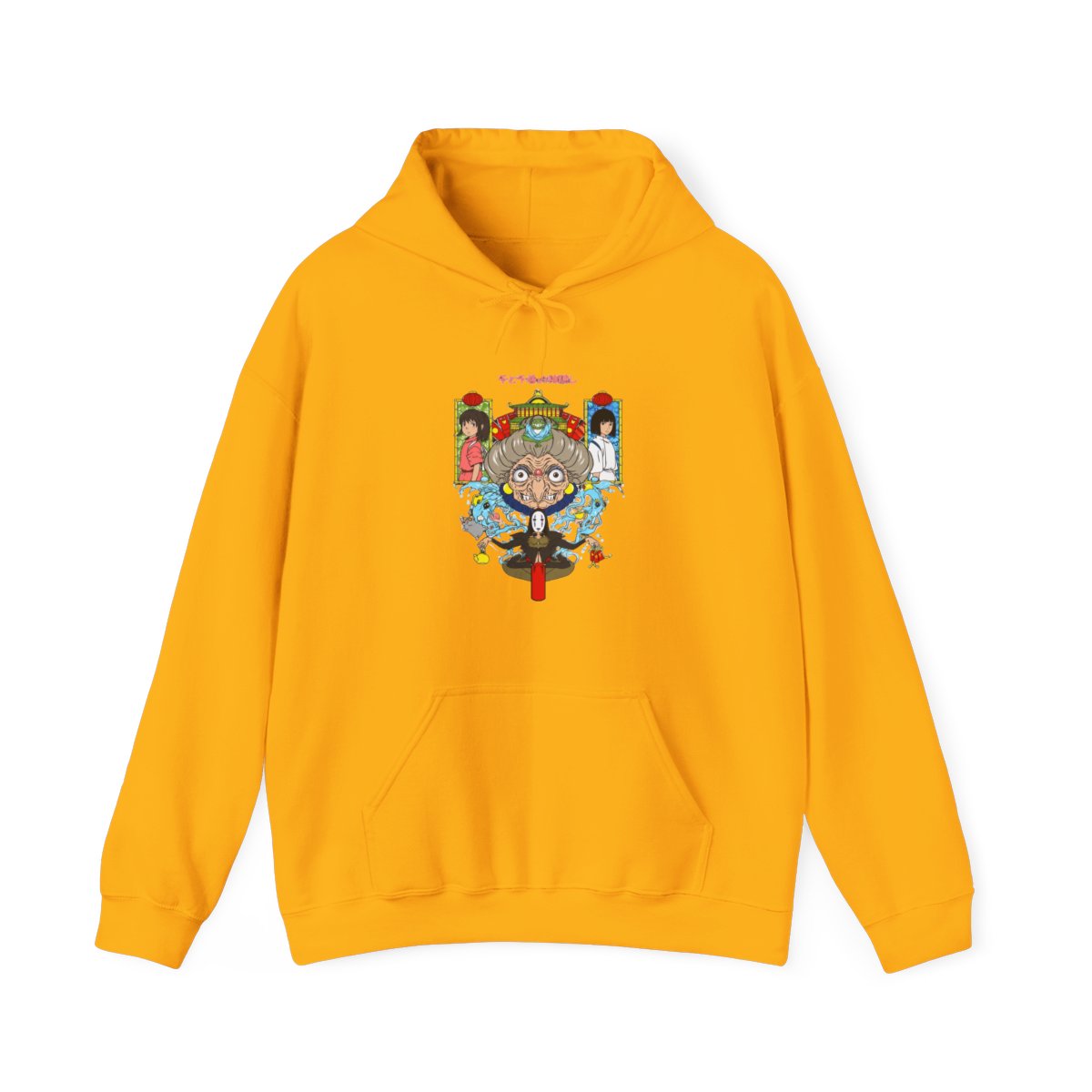 Spirited Away Hoodie Yubaba Studio Ghibli Retro Scene - alternate angle 5, merchandise