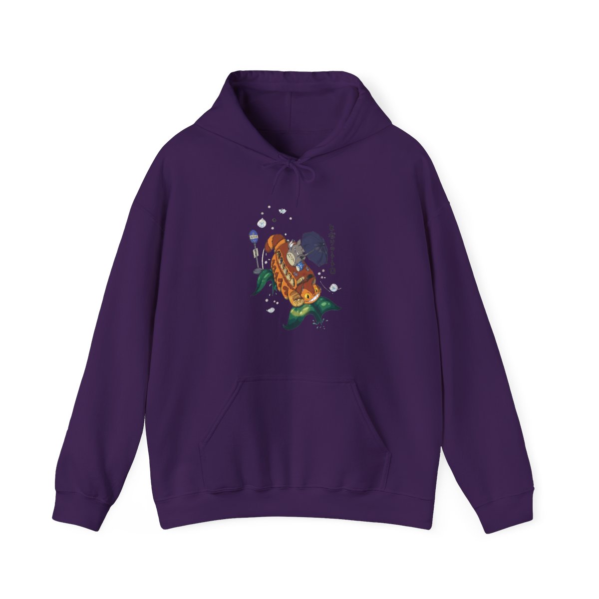 Totoro Catbus My Neighbour Totoro Streetwear Hoodie | Studio Ghibli - alternate angle 4, merchandise