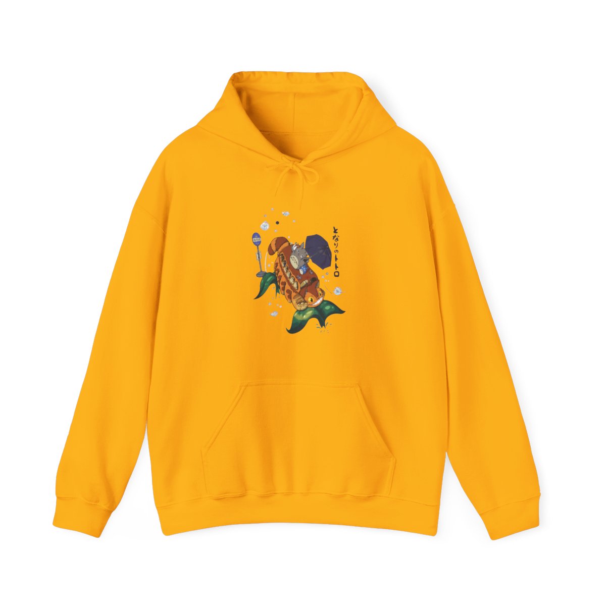Totoro Catbus My Neighbour Totoro Streetwear Hoodie | Studio Ghibli - alternate angle 3, merchandise