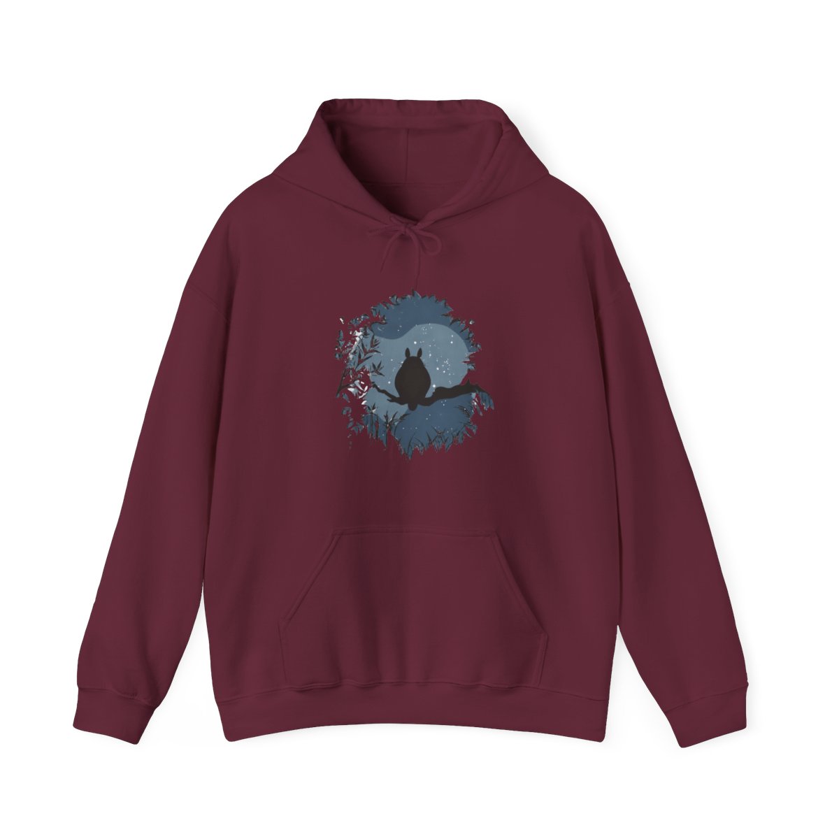Totoro Nightshade Studio Ghibli My Neighbour Totoro Hoodie - alternate angle 3, merchandise