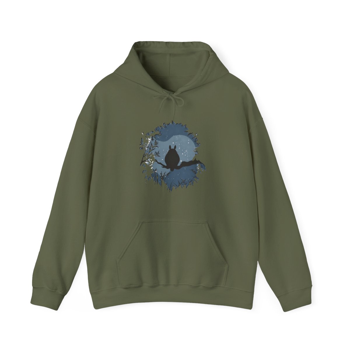 Totoro Nightshade Studio Ghibli My Neighbour Totoro Hoodie - alternate angle 4, merchandise