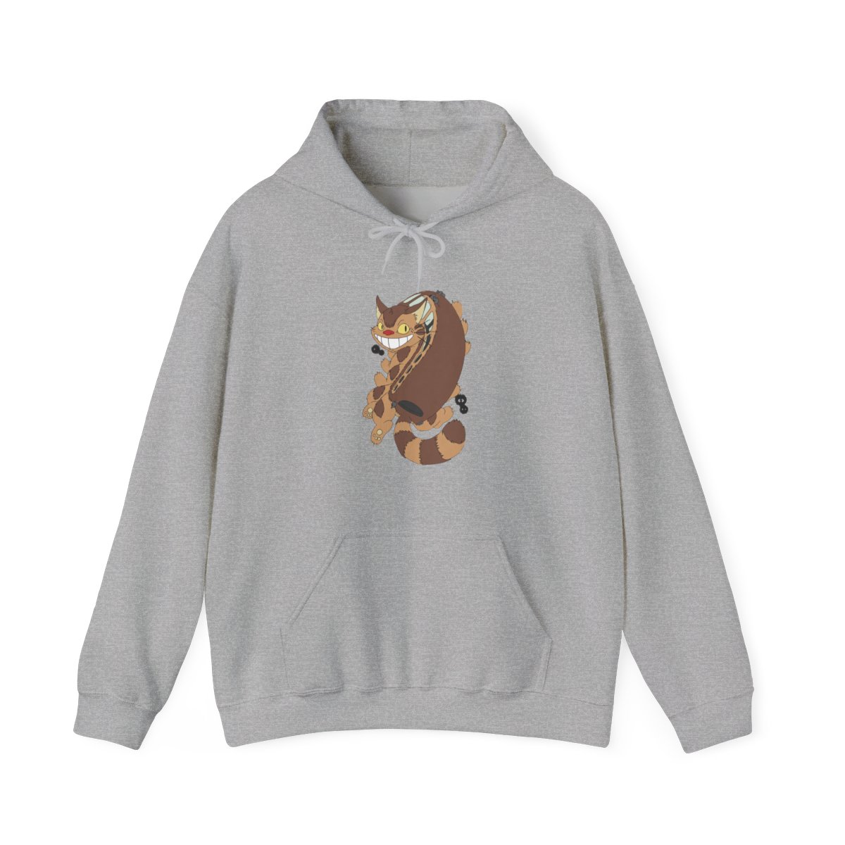 Catbus My Neighbour Totoro Studio Ghibli Retro Hoodie - alternate angle 4, merchandise