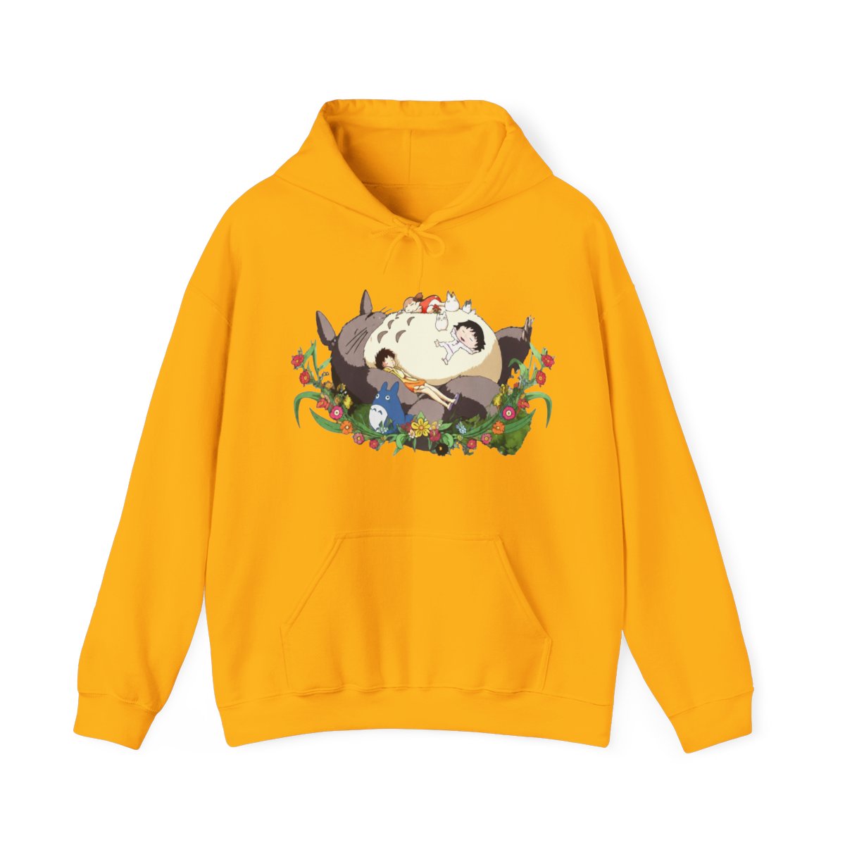 Totoro My Neighbour Totoro & Maruko Street Style Hoodie | Studio Ghibli - Official Hoodies merchandise