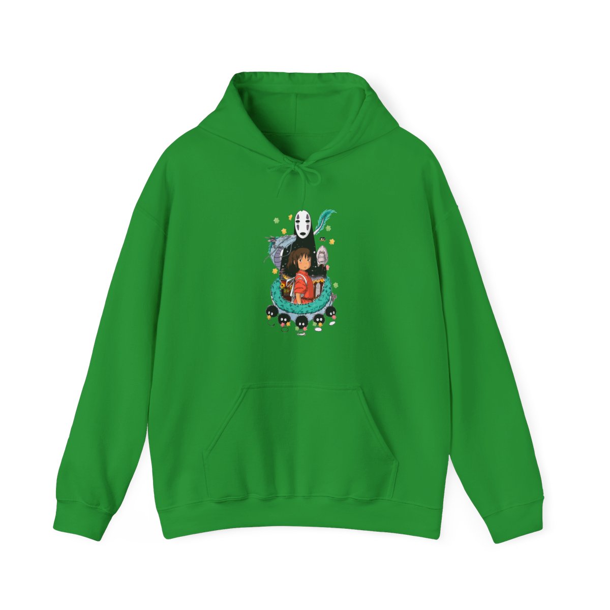 Chihiro & Friends Spirited Away Studio Ghibli Hoodie - alternate angle 2, merchandise